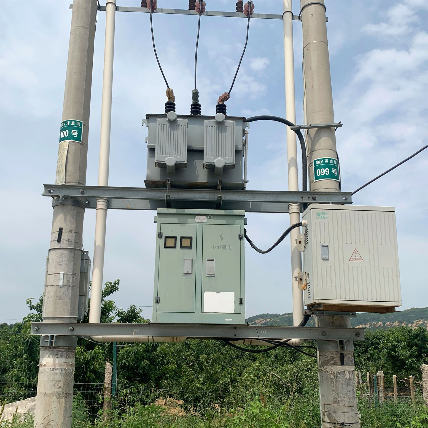 pole mounted substation&Pole mounted transformer