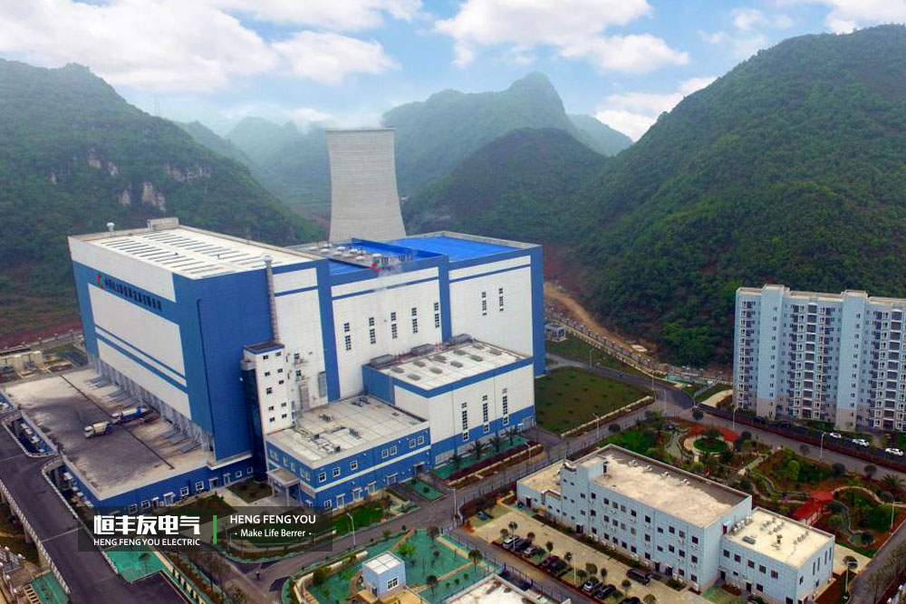 Power distribution equipment of Guiyang domestic waste incineration power generation project, waste incineration power generation power distribution equipment