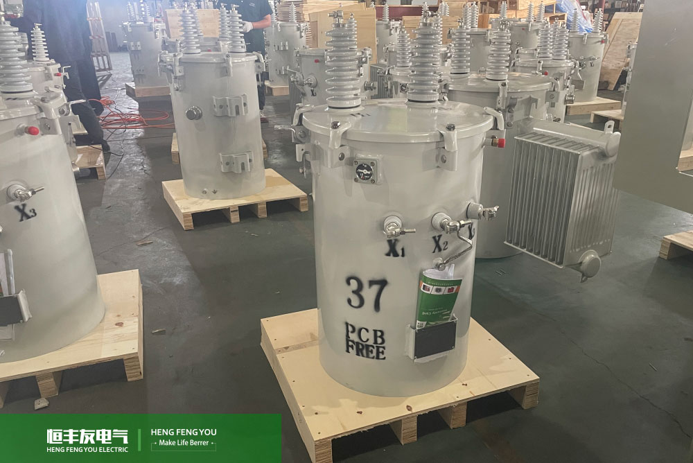 Hengfengyou Electric successfully delivered 206 single-phase transformers on poles to American Samoa customers