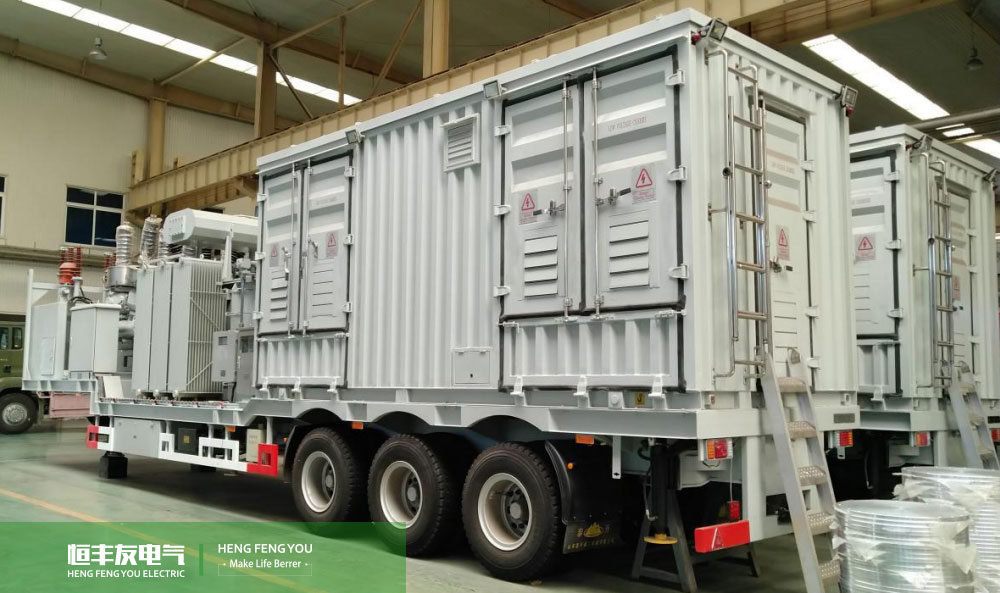 50 kv Vehicle Mounted Mobile Power Substation