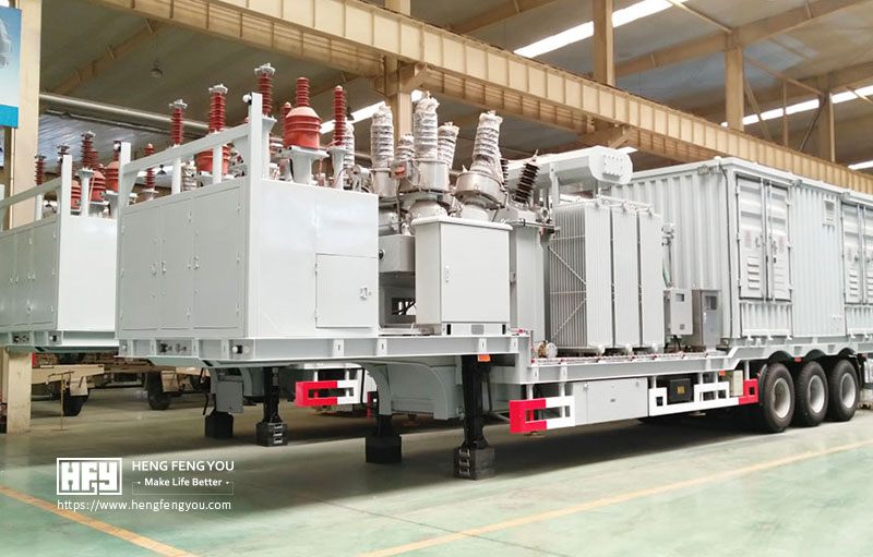 50 kv mobile substation transformer,50kv portable power substation,50 kv Mobile Substation