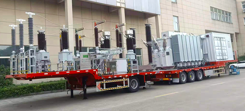 66kv Vehicle Mounted Mobile Power Substation